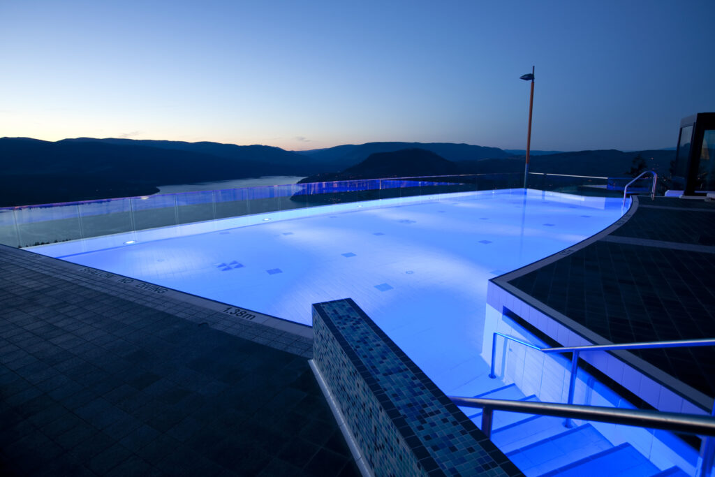 Sparkling Hill Resort Kelowna Swimming Pool